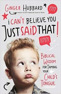 A book review of I Can't Believe You Just Said That by Ginger Hubbard