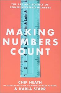 A book review of Making Numbers Count: The Art and Science of Communicating Numbers by Chip Heath