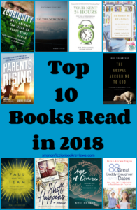 Top 10 Books Read in 2018