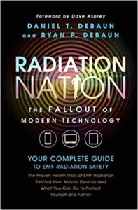A book review of Radiation Nation: The Fallout of Modern Technology - Your Complete Guide to EMF Radiation Safety by Daniel T. Debaun and Ryan P. Debaun.