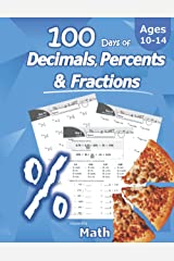 A workbook review of Humble Math workbooks such as 100 Days of Decimals, Perfects & Fractions, 100 Days of Money, Fractions & Telling the time and 100 Days of Pre-Algebra Skills.
